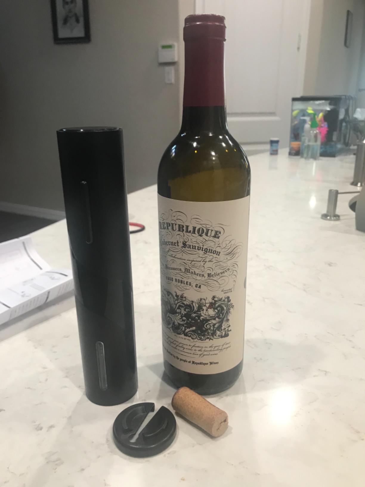 Nuevo set sacacorchos eléctrico