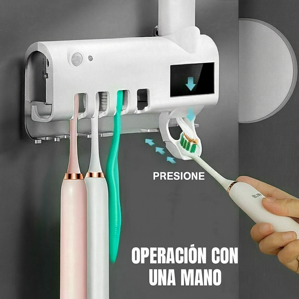 Soporte cepillos esterilizador UV