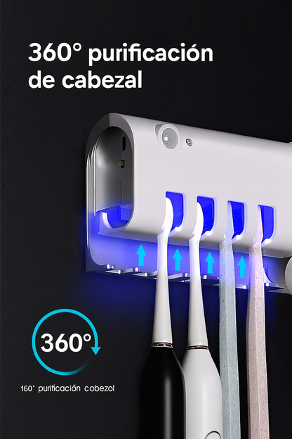 Soporte cepillos esterilizador UV