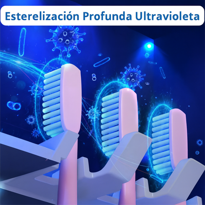 Soporte cepillos esterilizador UV