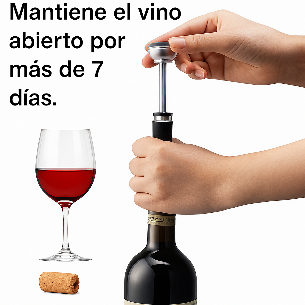 Nuevo set sacacorchos eléctrico