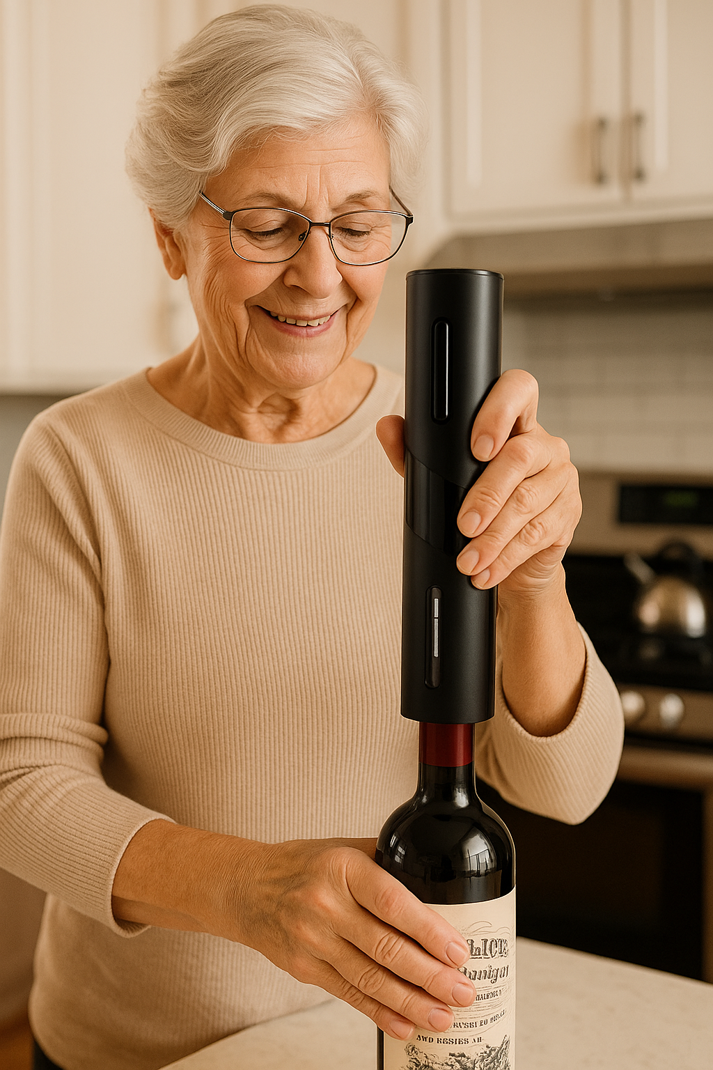 Nuevo set sacacorchos eléctrico