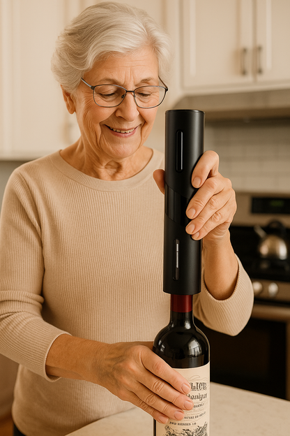 Nuevo set sacacorchos eléctrico