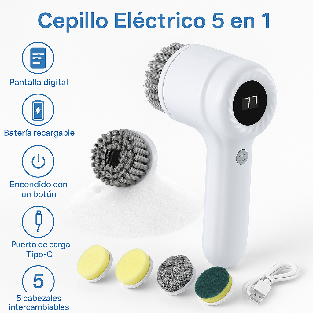 CEPILLO LIMPIADOR 5 EN 1